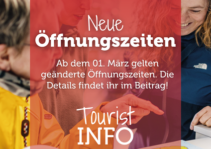 Öffnungszeiten Tourist Information